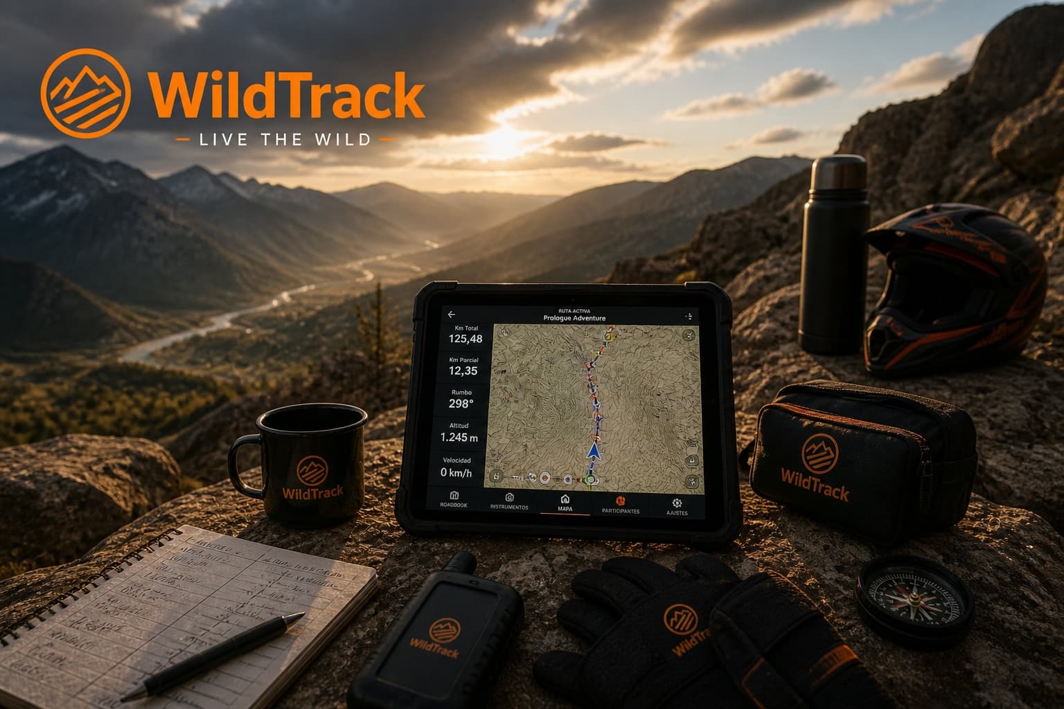 WildTrack — Rutas y navegación