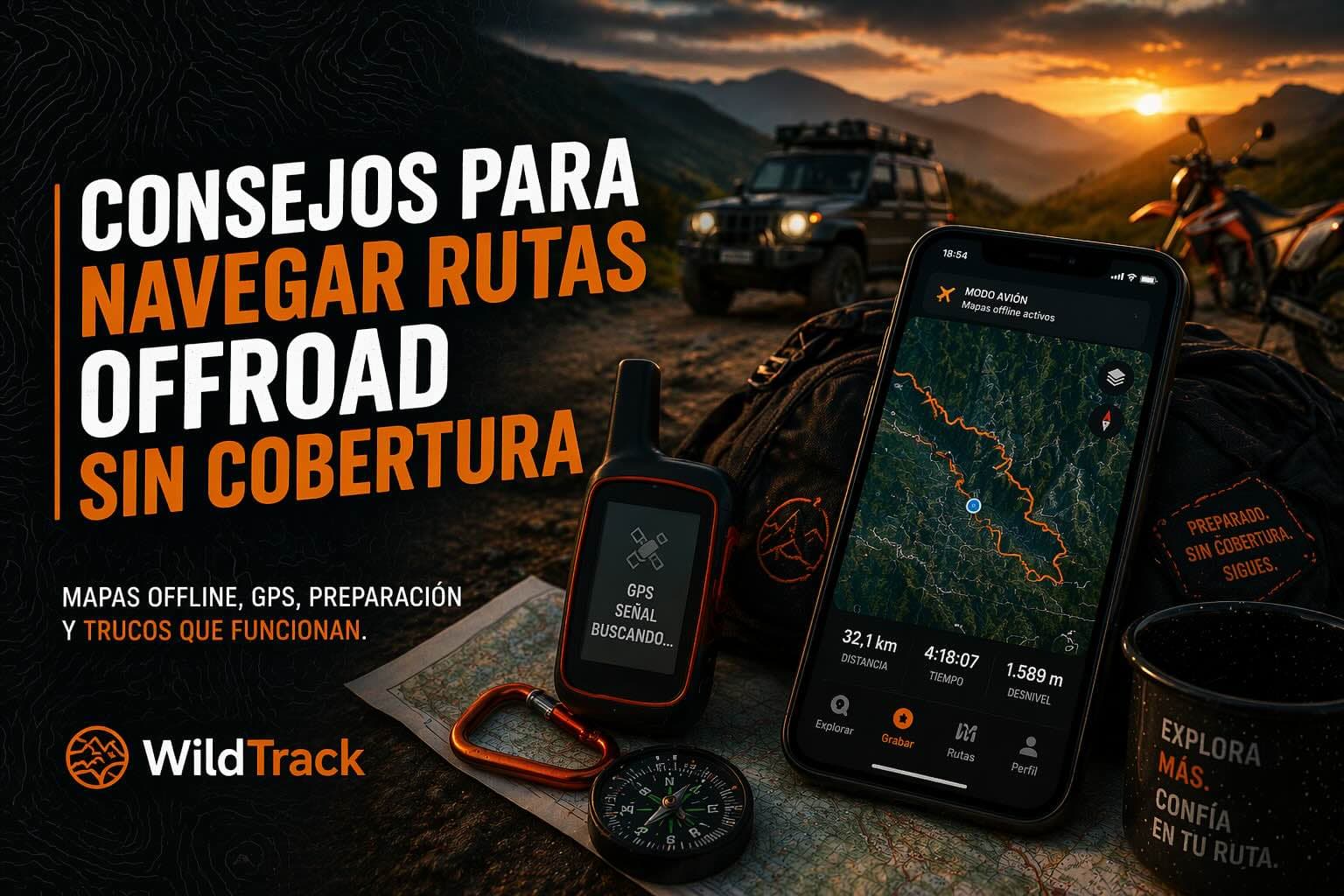 Consejos para Navegar Rutas Offroad sin Cobertura