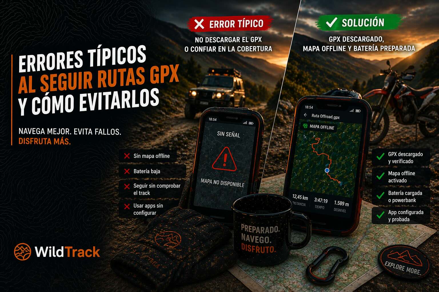 Errores Típicos al Seguir Rutas GPX y Cómo Evitarlos